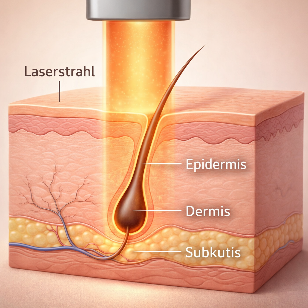 How does laser hair removal work?