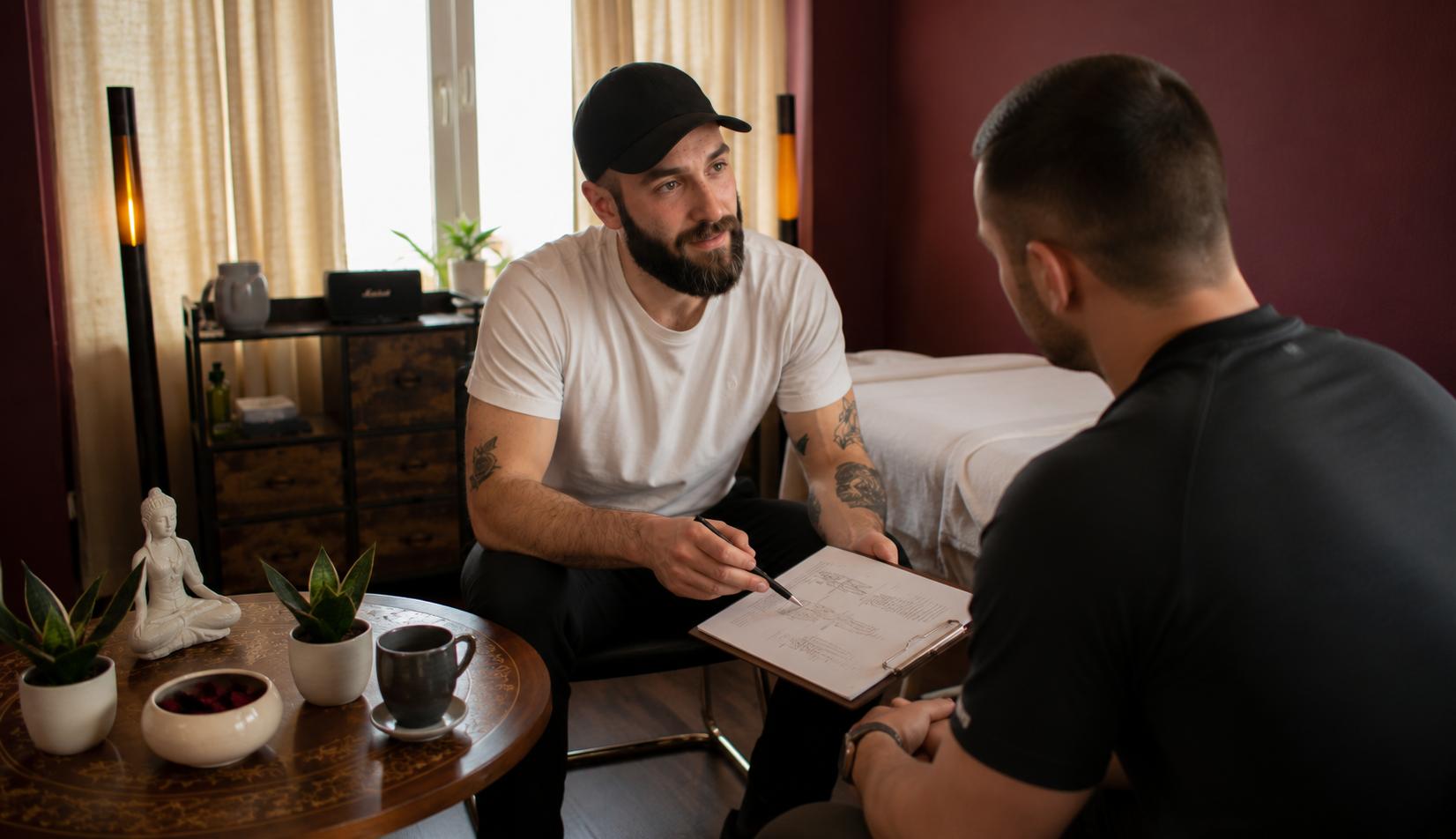 Free massage consultation at FareWell